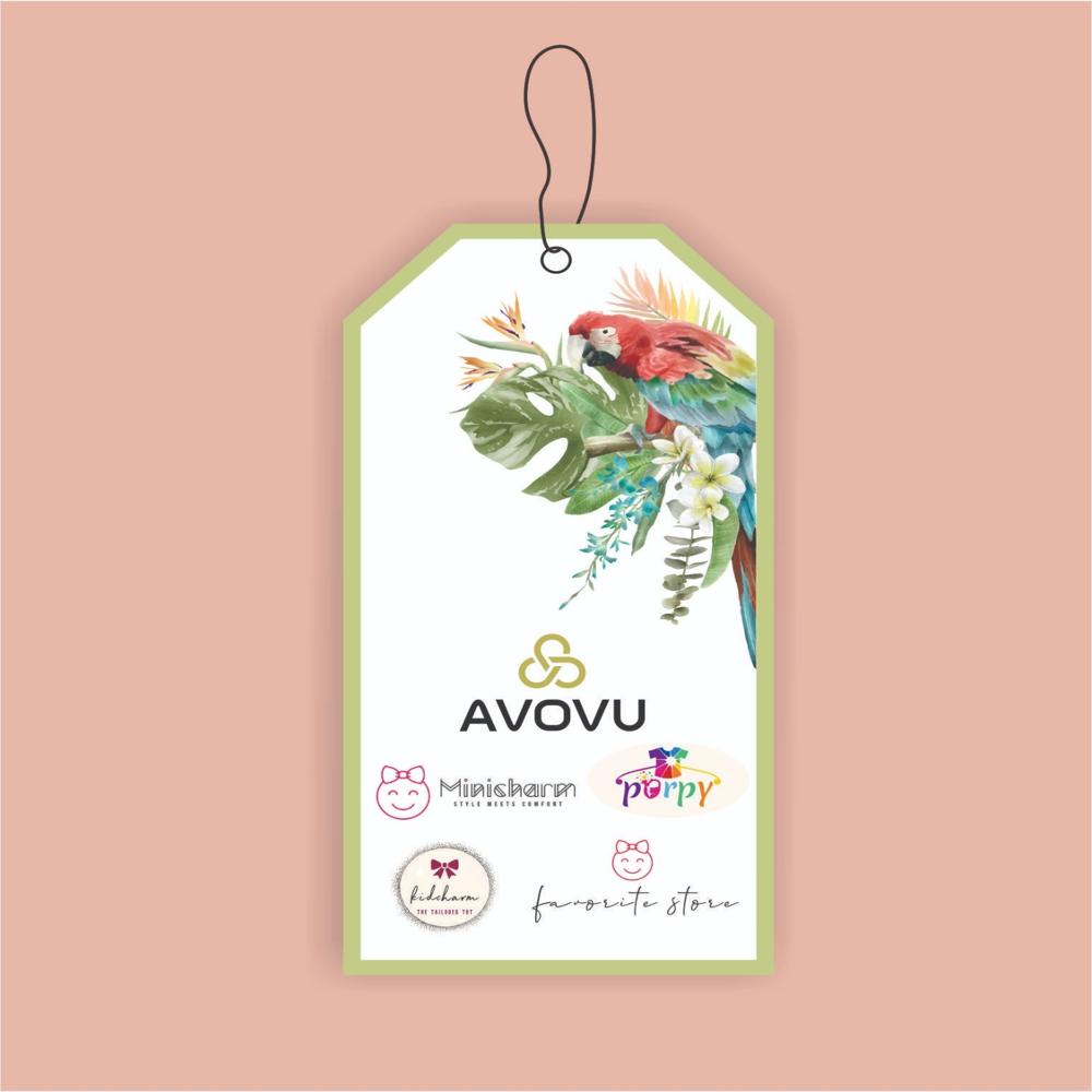 Digital Printed Tag - Coating Type: Customized