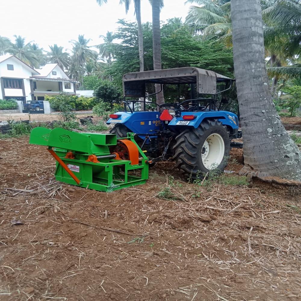 Agriculture waste shredder cum pulverizer