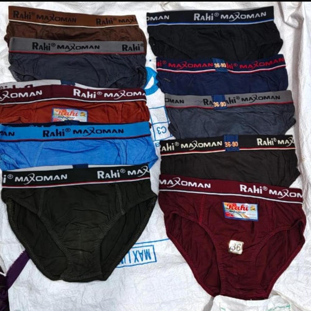 Mens innerwear undergarments with multipule colours and printed with box packing