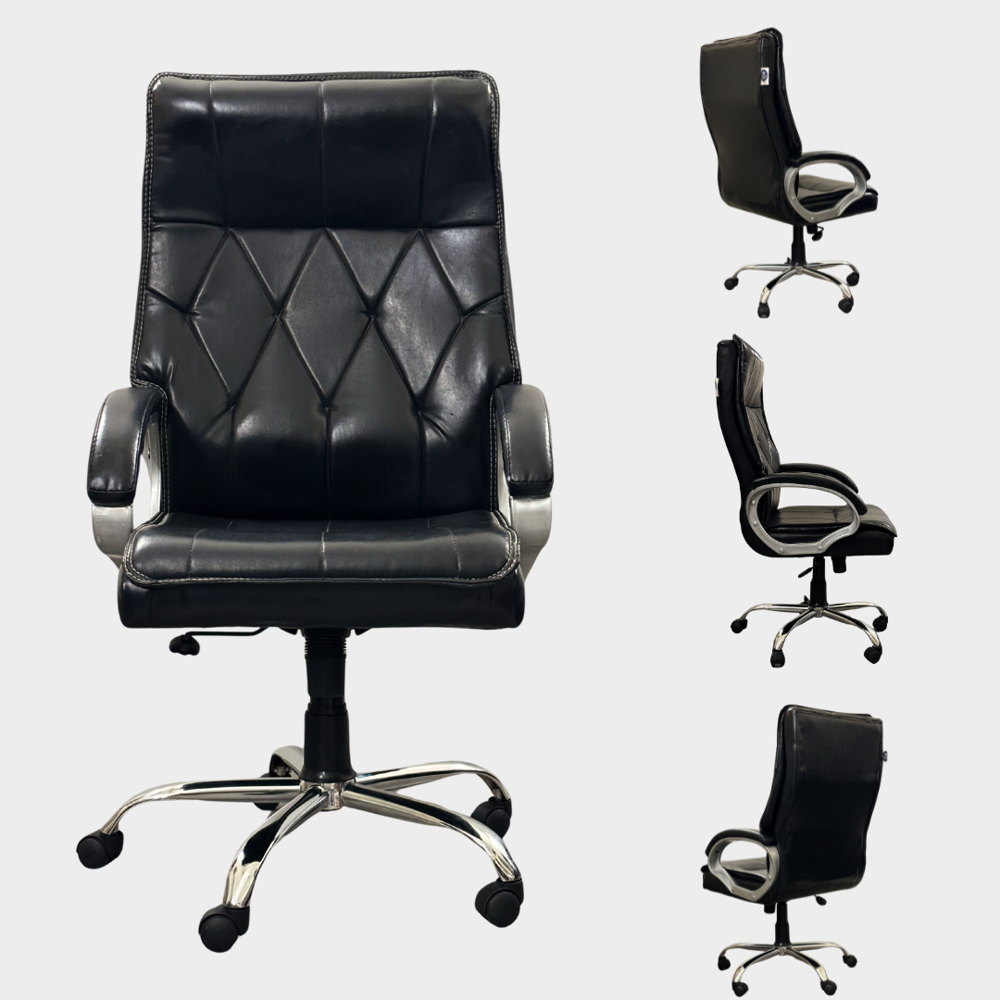 A+ Majesta High Back Executive Boss Office Chair Black 