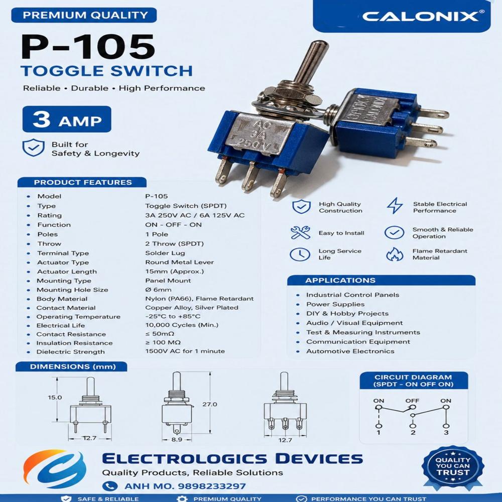 Toggle Switch P-105 