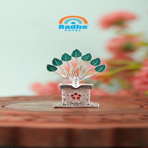 Premium Silver Plated Decorative Statue for Home & Office Decor