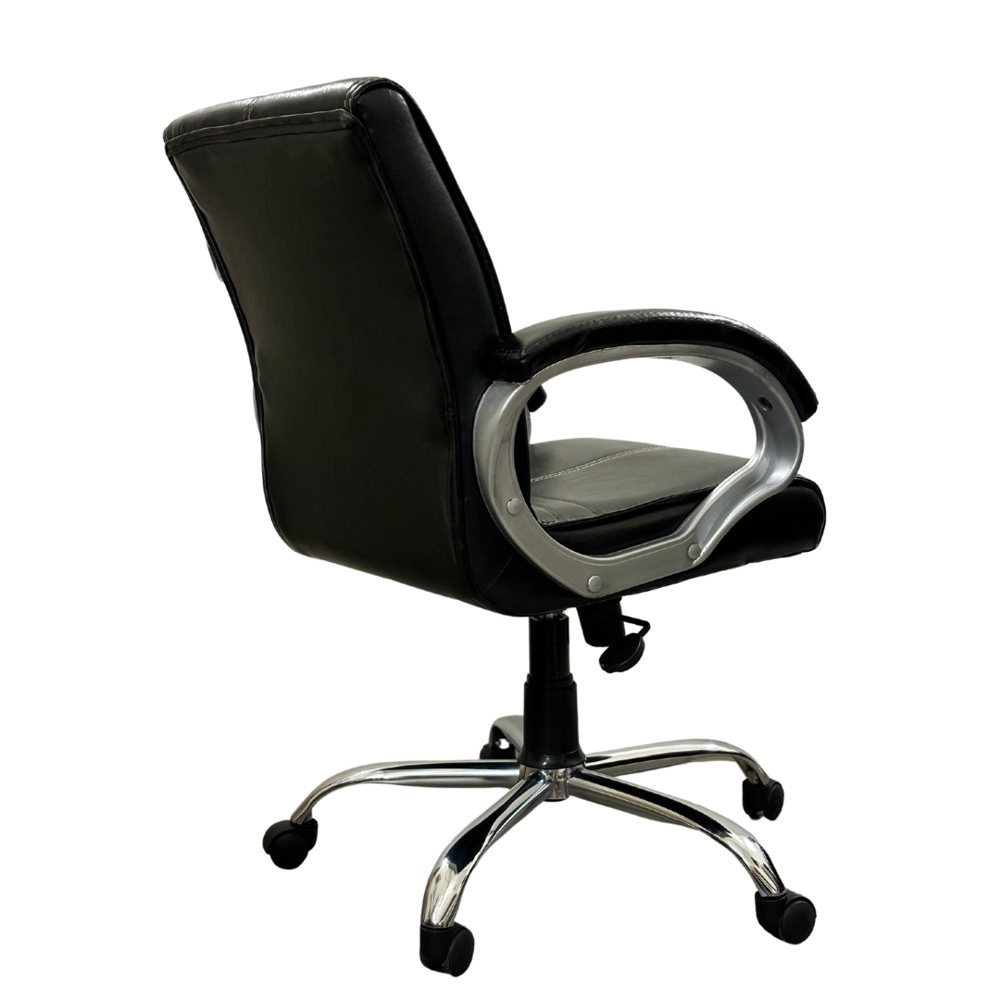 Regent Mid Back Ergonomic Leatherette Revolving Office Chair