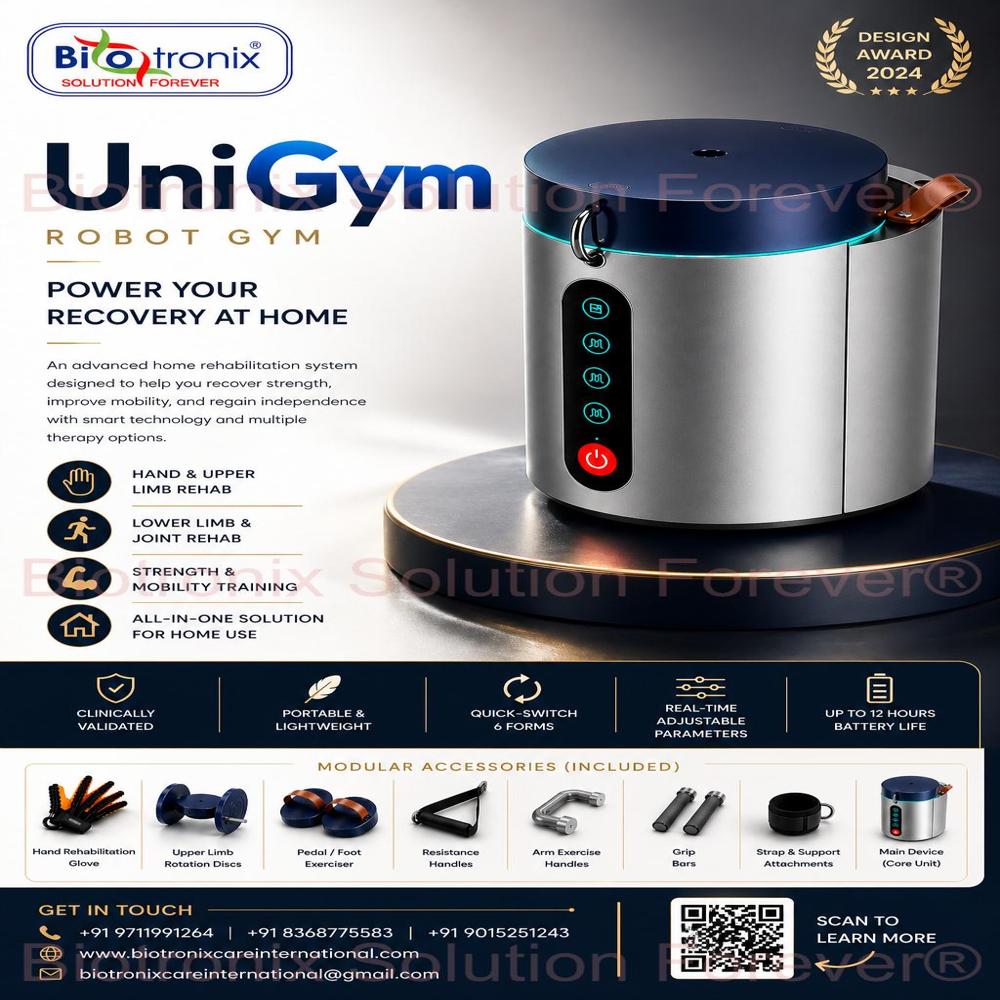 UniGym Smart Recovery Robot for Arm and Leg Rehabilitation