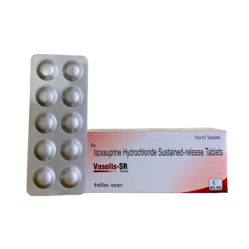 Isoxsuprine Hydrochloride Tablet - Brand Name: Vasolis-Sr