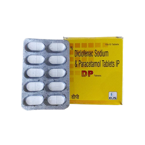 Diclofenac Sodium And Paracetamol Tablet - Brand Name: Dp