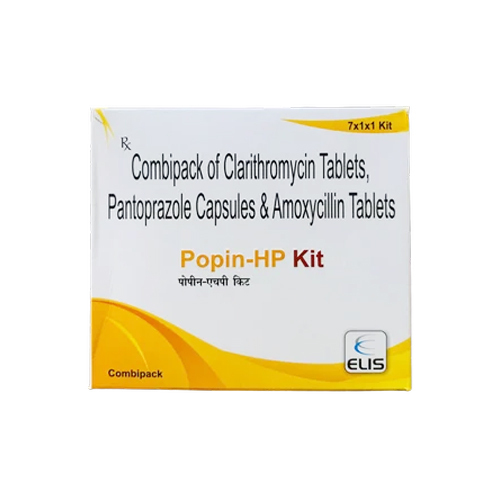 Clarithromycin 500Mg Pantoprazole Sodium Pantoprazole 40Mg Amoxycillin 750Mg Tablet - Cas No: Clarithromycin: 81103-11-9