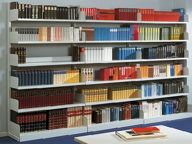 Metal Library Racks - Brand Name: Standard Steel