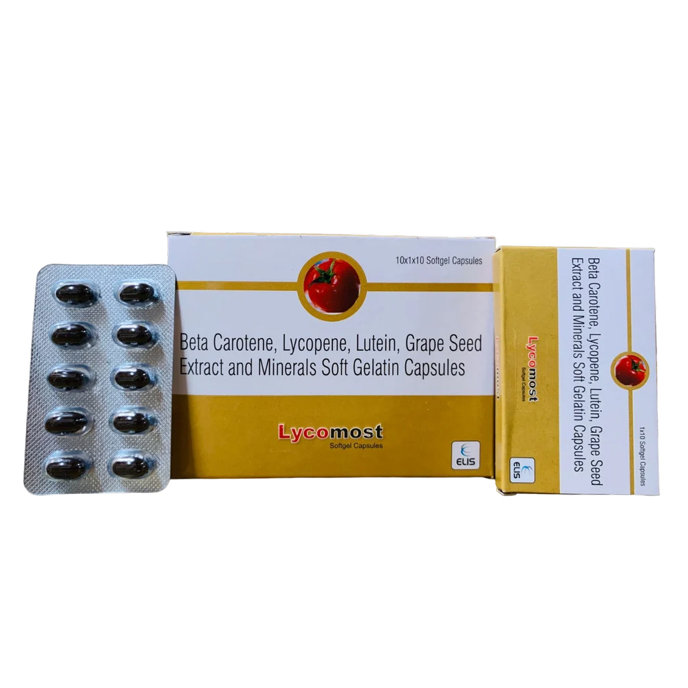 Lycopene Softgel Capsule - Brand Name: Customer-Specific/As Per Order