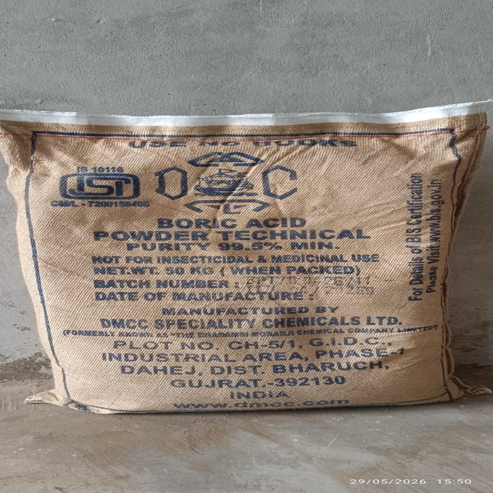 Boric Acid Chemical Powder - Application: Pharmaceutical Formulations