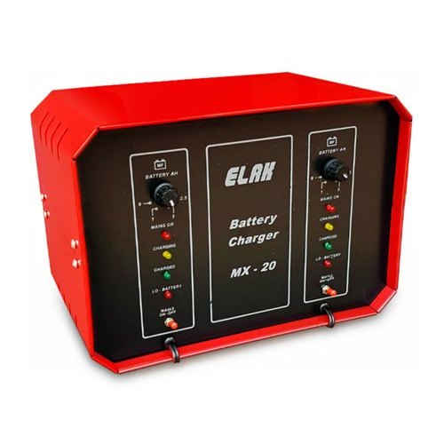 Elak MX-20 Automatic Motorcycle VRLA Battery Charger