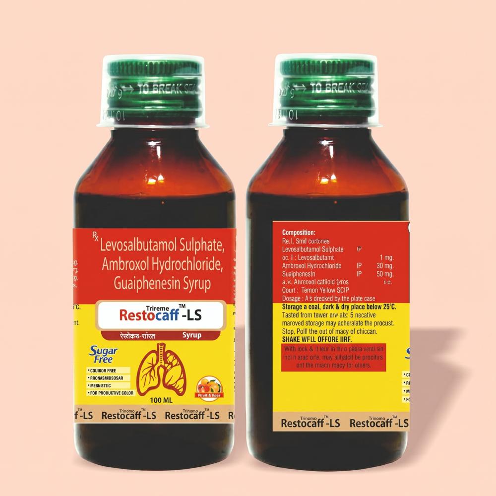 Restocaff-ls Junior Syrup - Packaging Type: Mucolytic