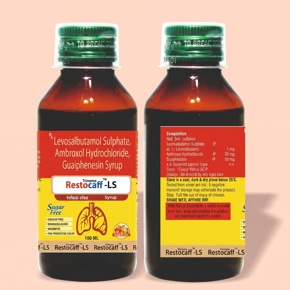 Restocaff-ls Junior Syrup - Packaging Type: Mucolytic