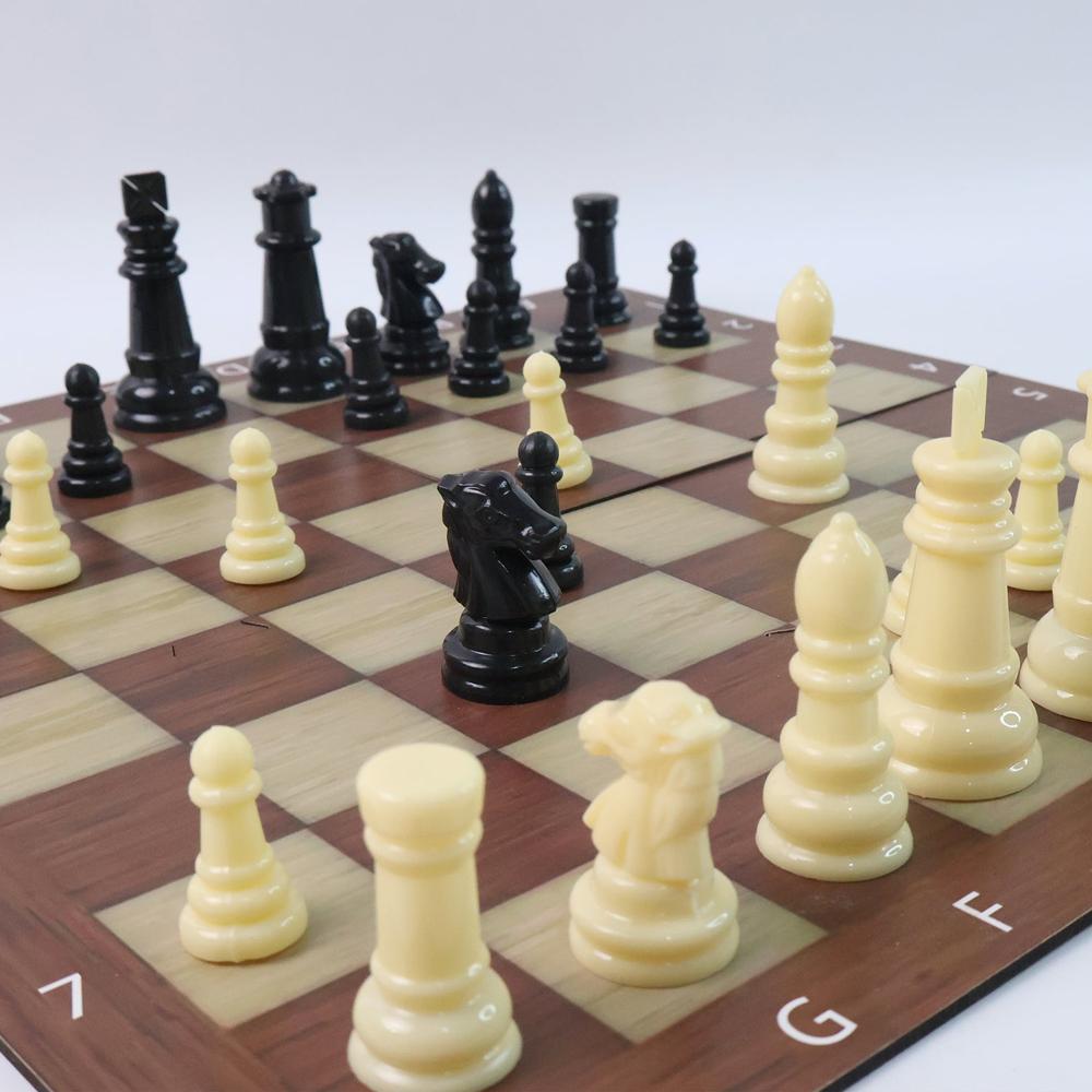 Chess & Checkers 2-in-1 Travel Game - (1 Set)