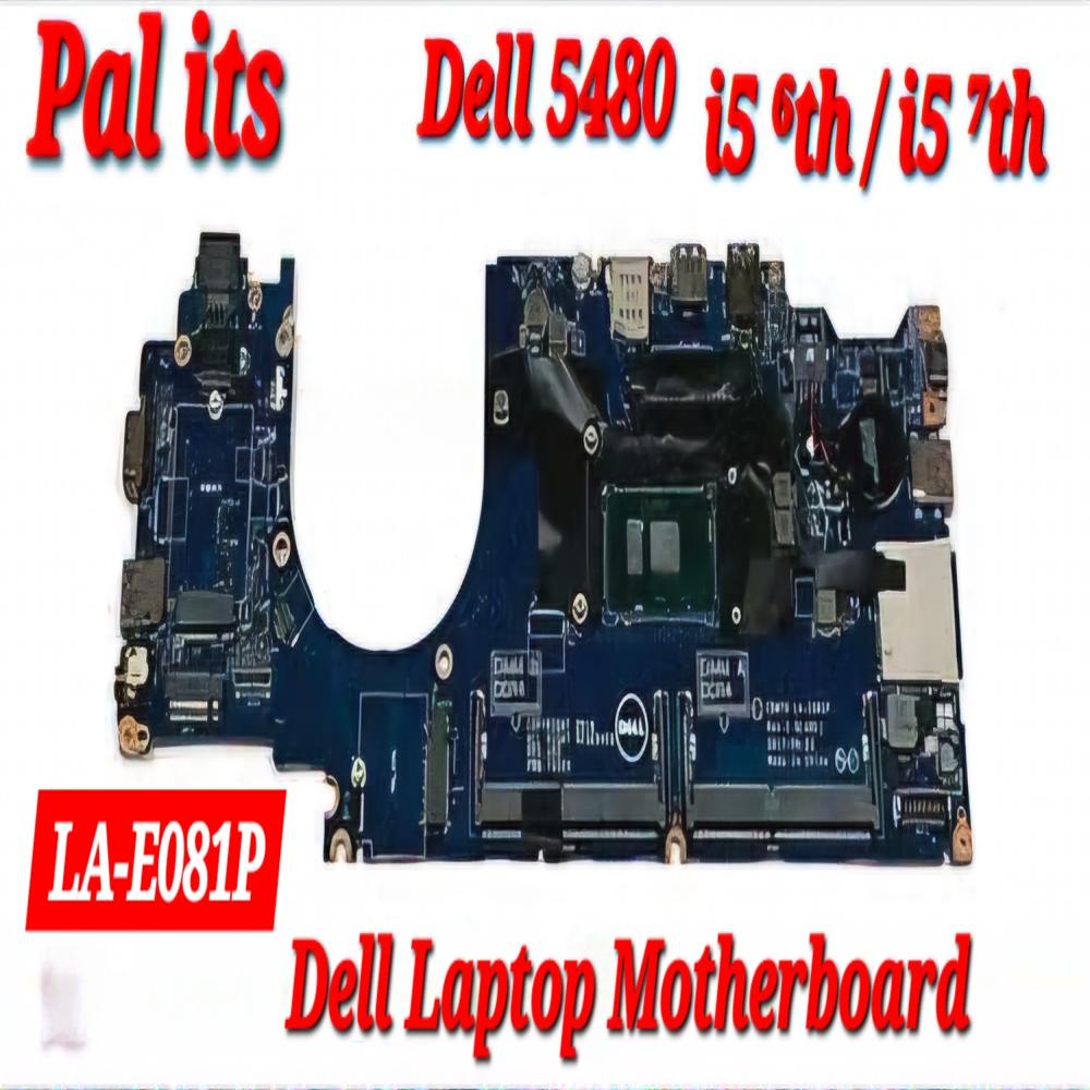 DELL LATITUDE 5480 LA-E081P LAPTOP MOTHERBOARD