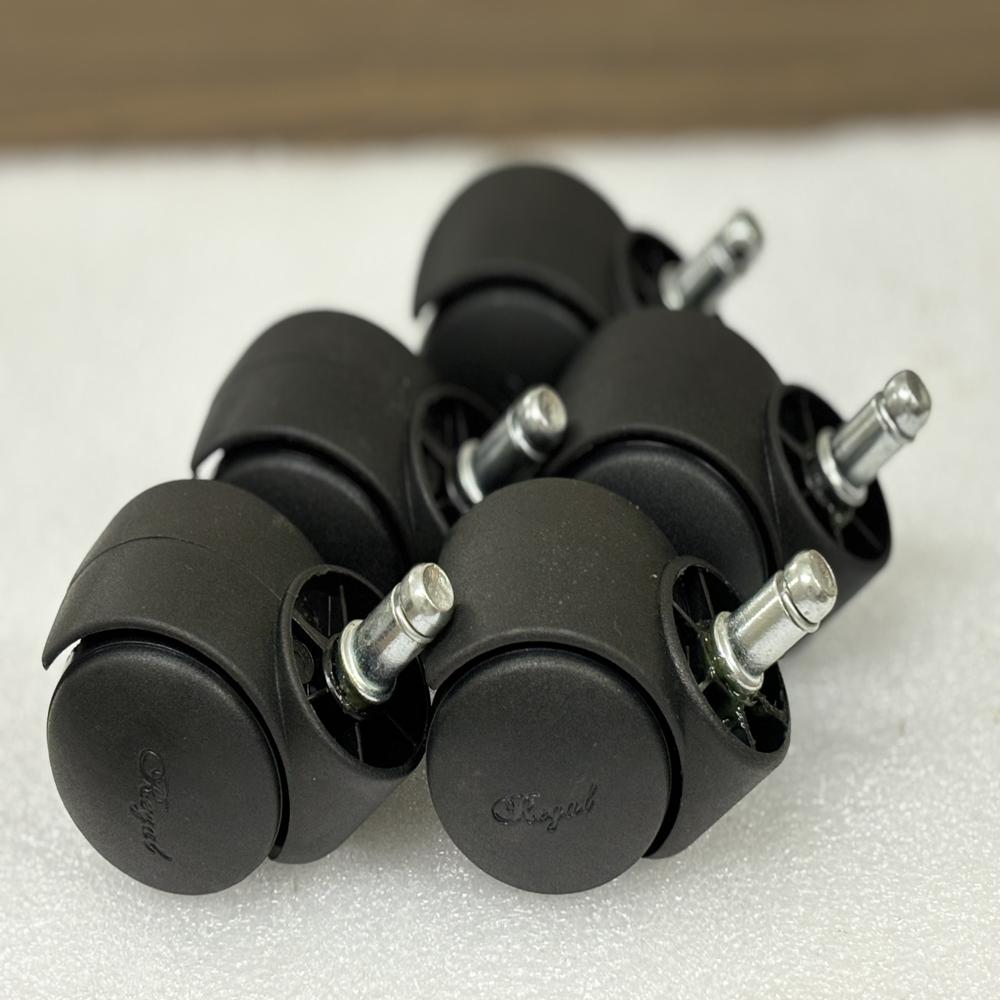 Office Chair Black Nylon Wheels