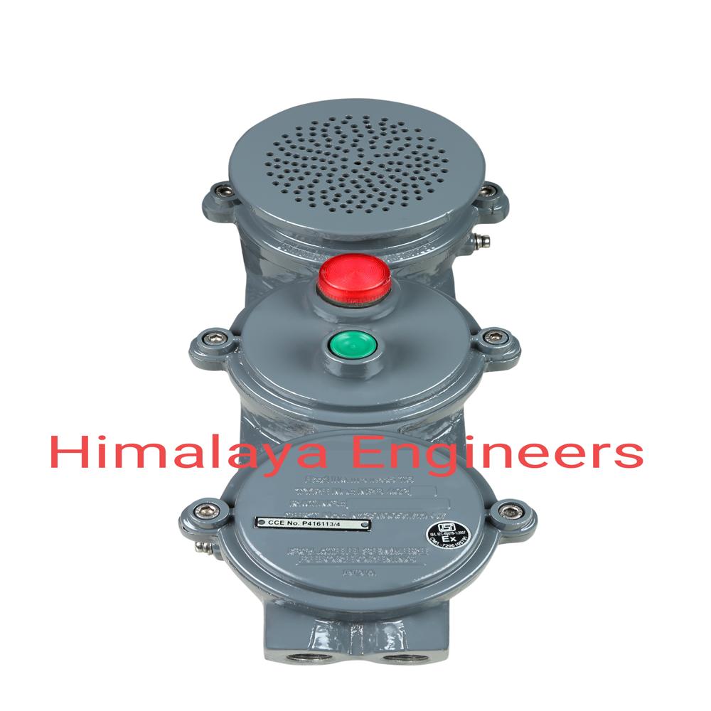 Flameproof Hooter With  Beacon - Application: Industrial