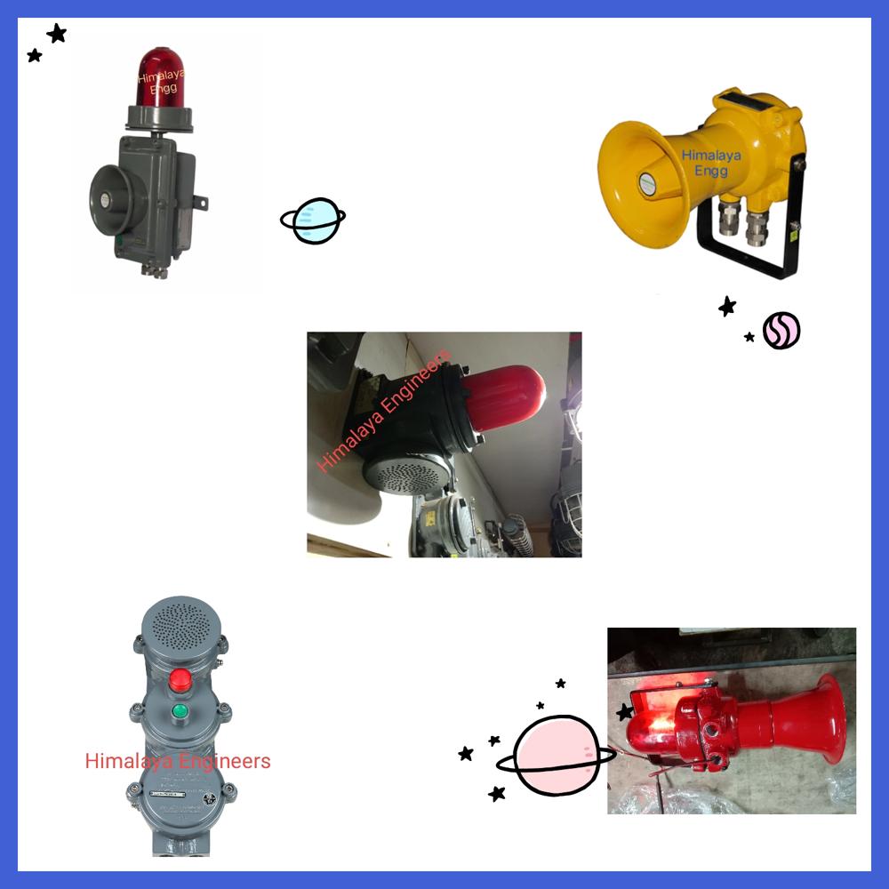 Flameproof Hooter With  Beacon - Application: Industrial