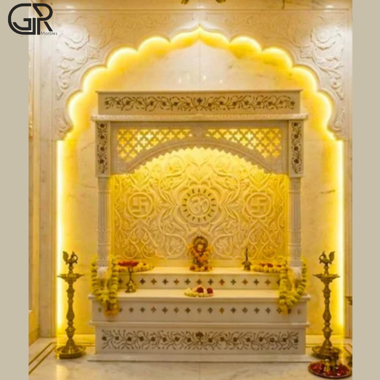 Designer Makrana Marble Temple