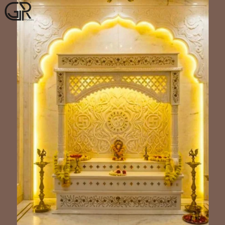 Designer Makrana Marble Temple