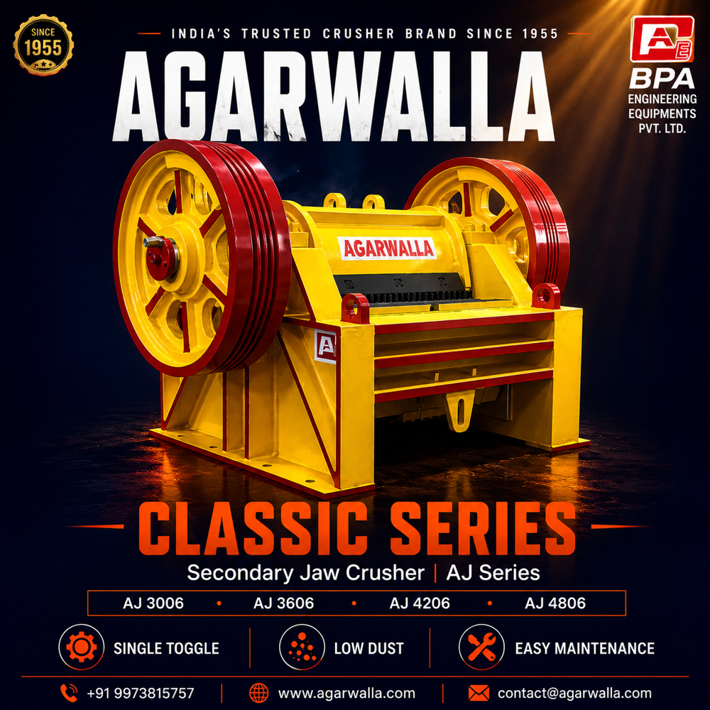 Secondary Jaw Crusher - Classic Series
