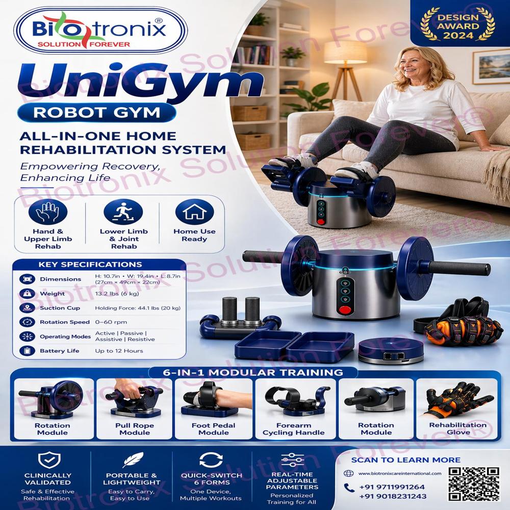 UniGym Portable Robot Rehabilitation Device for Stroke Patients