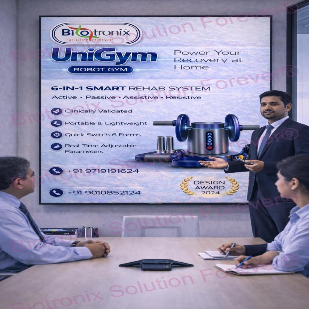 UniGym Portable Robot Rehabilitation Device for Stroke Patients