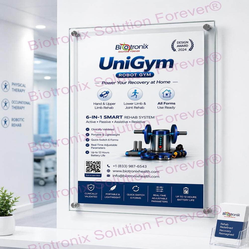 UniGym Portable Robot Rehabilitation Device for Stroke Patients