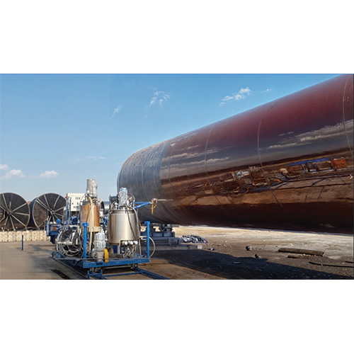 Motorised Boom External Pipe Coating