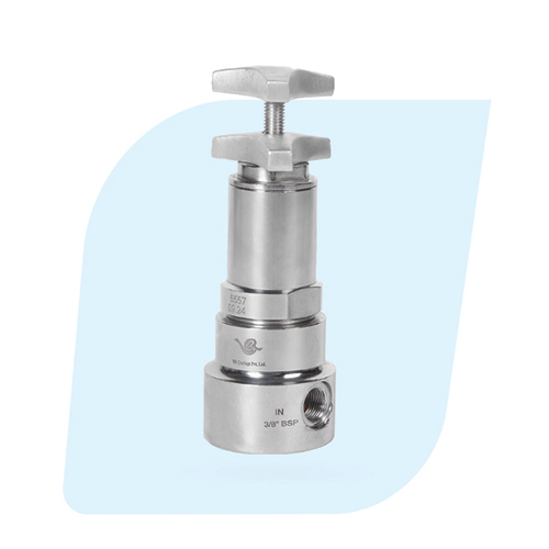 Manual Operated High Pressure Back Pressure Regulator