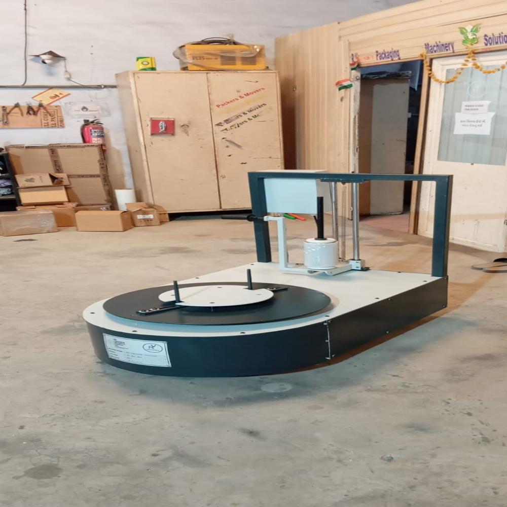 Box Wrapping Machine with Motorized Box Holing