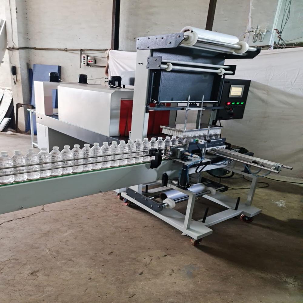 Automatic Bottle Shrink Wrapping Machine