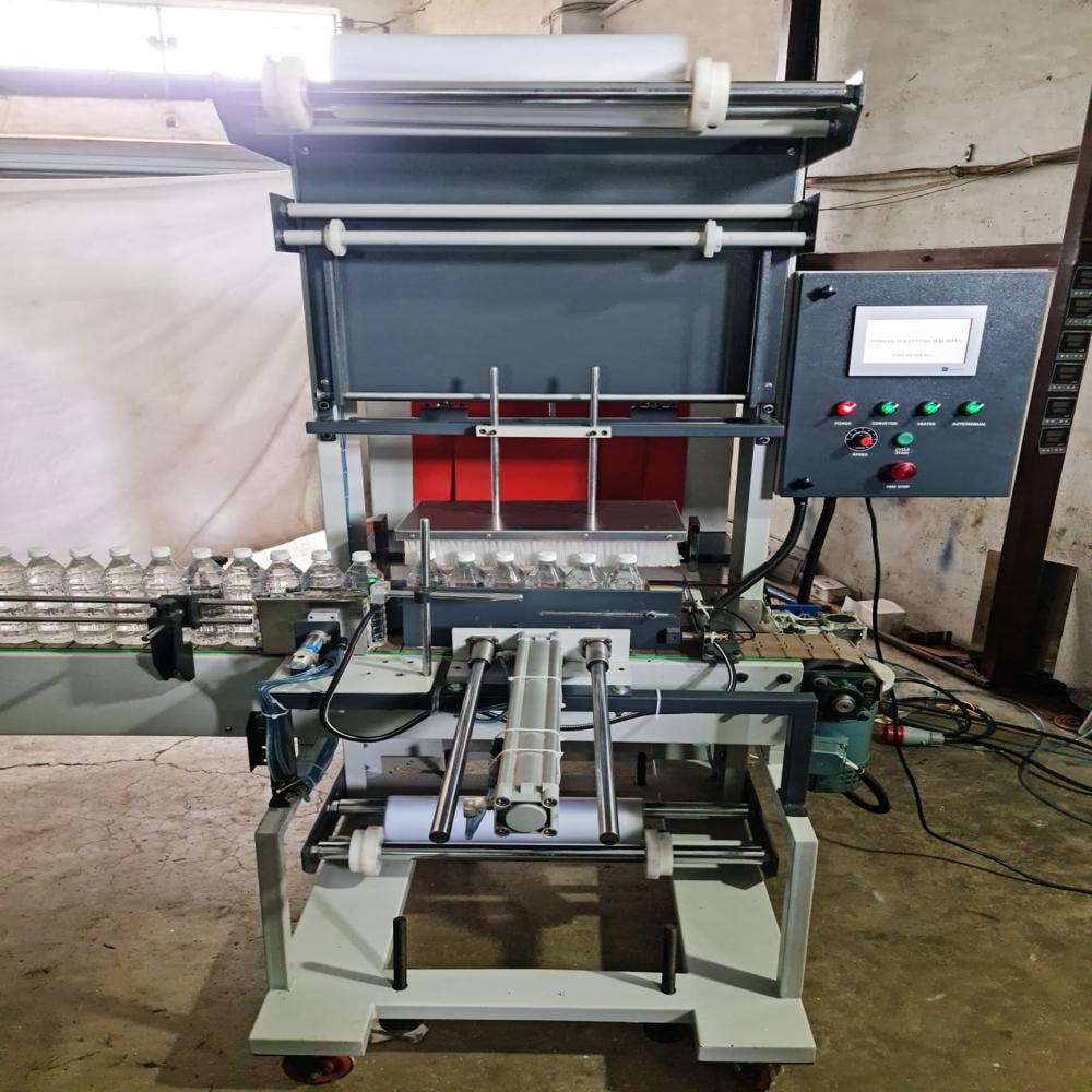 Automatic Bottle Shrink Wrapping Machine