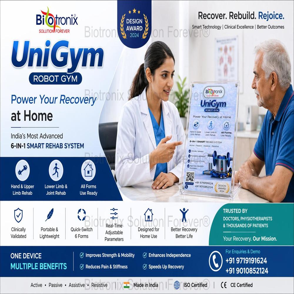 UniGym Automatic Rehabilitation Robot for Joint Mobility Training