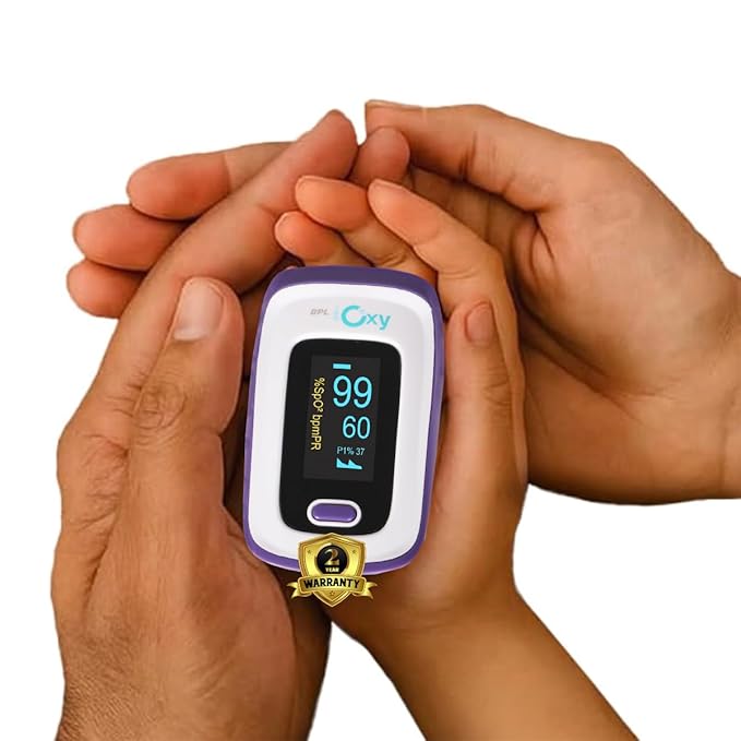 BPL Medical Technologies IOXY APP Connected Finger Tip Pulse Oximeter CE CERTIFIED Blood Oxygen Saturation Monitor