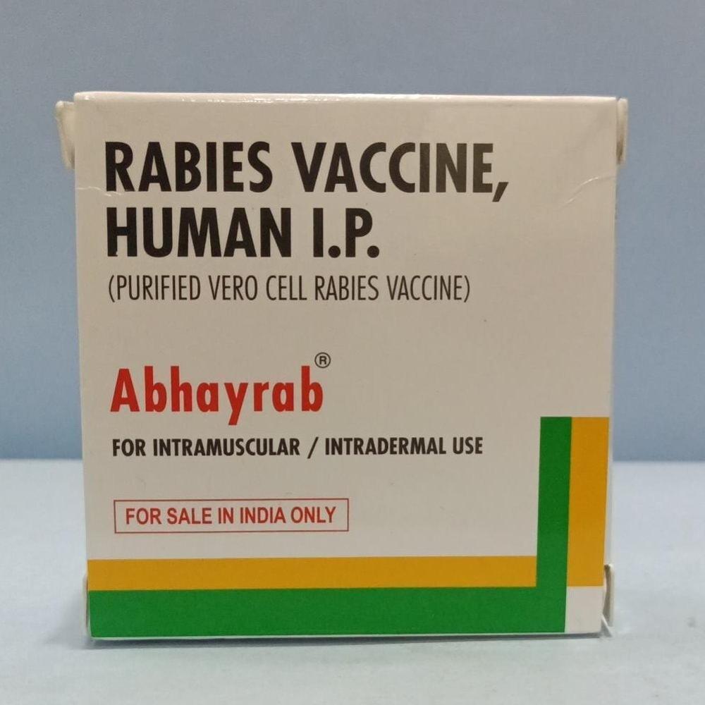 Abhayrab Human Rabies Vaccine Injection - Origin: Indian