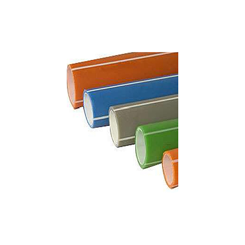 High Density Polyethylene Plb Duct Pipes - Color: Black With Colored Stripes (Custom Colors Available)