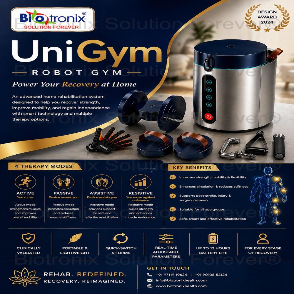 UniGym Advanced Robot Therapy Equipment for Mobility Improvement