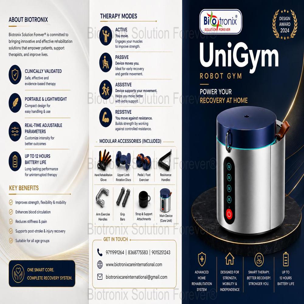 UniGym Advanced Robot Therapy Equipment for Mobility Improvement