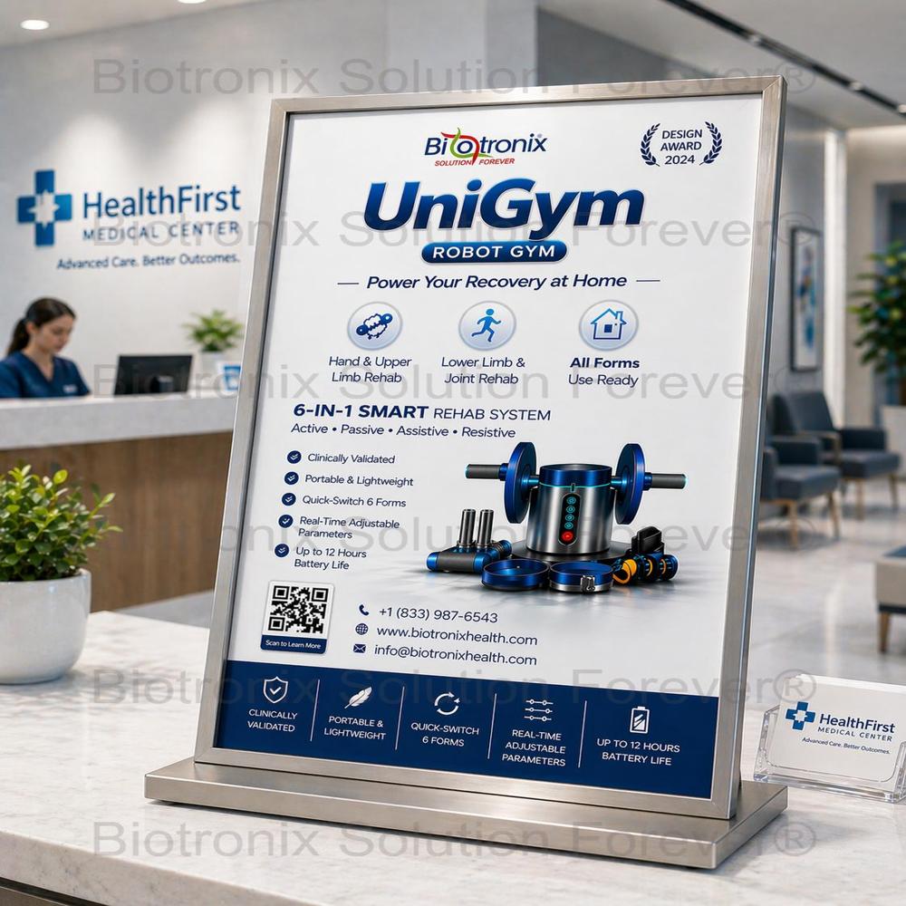 UniGym Advanced Robot Therapy Equipment for Mobility Improvement