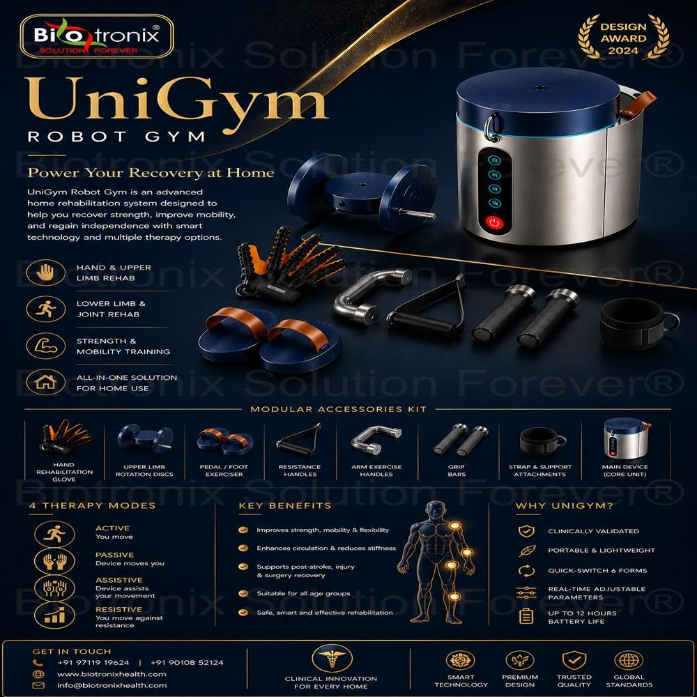 UniGym Advanced Robot Therapy Equipment for Mobility Improvement