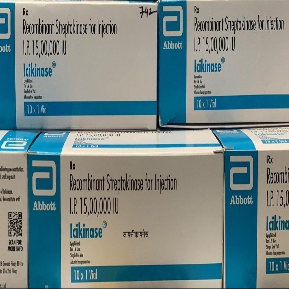 Icikinase 1500000 Iu Inj - Origin: Indian