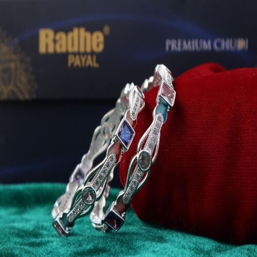 Premium Silver Plated Bangles for Women & Girls