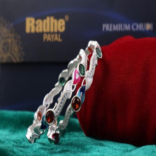 Premium Silver Plated Bangles for Women & Girls
