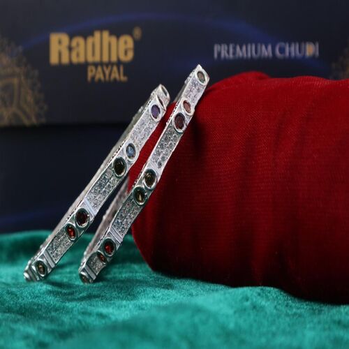 Premium Silver Plated Bangles for Women & Girls
