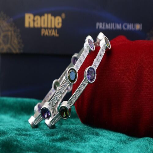 Premium Silver Plated Bangles for Women & Girls