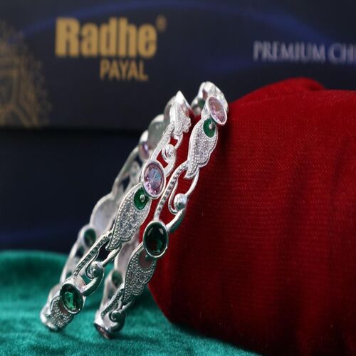 Premium Silver Plated Bangles for Women & Girls
