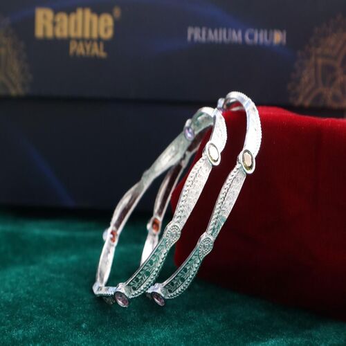 Premium Silver Plated Bangles for Women & Girls