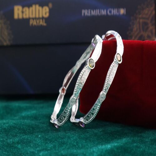 Premium Silver Plated Bangles for Women & Girls