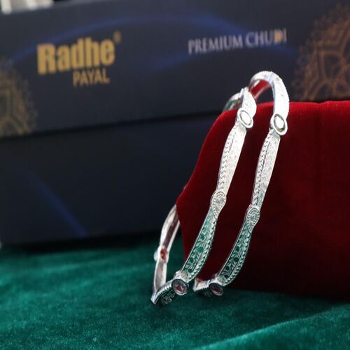 Premium Silver Plated Bangles for Women & Girls